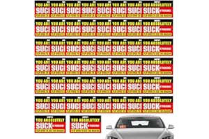 Parking Cards for Bad Parkers - 2X3.5 Inch Park Notes Funny Labels - Multi-Reason Hilarious Violation Cards for Prank Propert