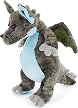 Zappi Co Plush Dragon Standing Toy 33cm Safari Animals Collection view 3