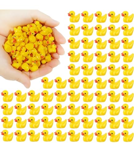 50PCS Tiny Spider Resin Ducks - Miniature Garden Decor With Spider Web, Small Landscape Ornaments For Home, Office, Car