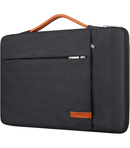 Custodia Laptop Kinmac 15-15,6 Pollici Antiurto 360° Con Manico - Stampa Cani Cartoon