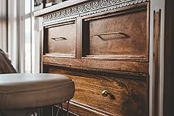 Goo-Ki Antique Brass Cabinet Pulls,Sturdy Zinc