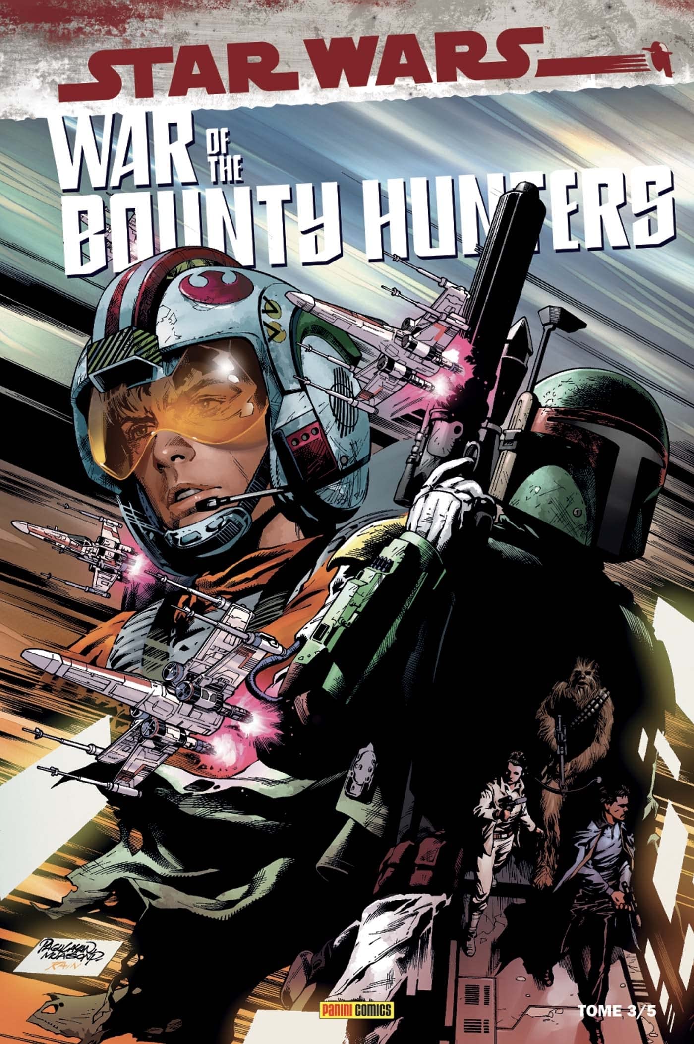 jaquette album War of the Bounty Hunters T03 - Edition collector - Compte ferme