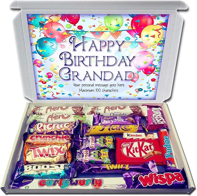 personalised fathers day chocolate