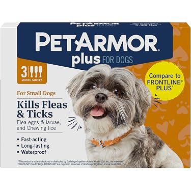 Freedom 45 Spot-On Flea & Tick Control For Medium To Large Dogs (33-66 Lbs) - 12 Month Supply (12 Tubes)