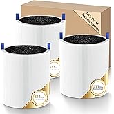 511 Air Filter Replacement for Blueair Blue Pure 511 Air Purifier, 3-in-1 511 HEPA Particle Filter and Activated Carbon Replacement Filter,3 Pack