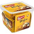 Bauducco Mini Wafer Cookies, Chocolate & Vanilla, 3 Creamy Layers, Crispy Wafers, Single Serve, No Artificial Flavors, 31 oz (Pack of 22)