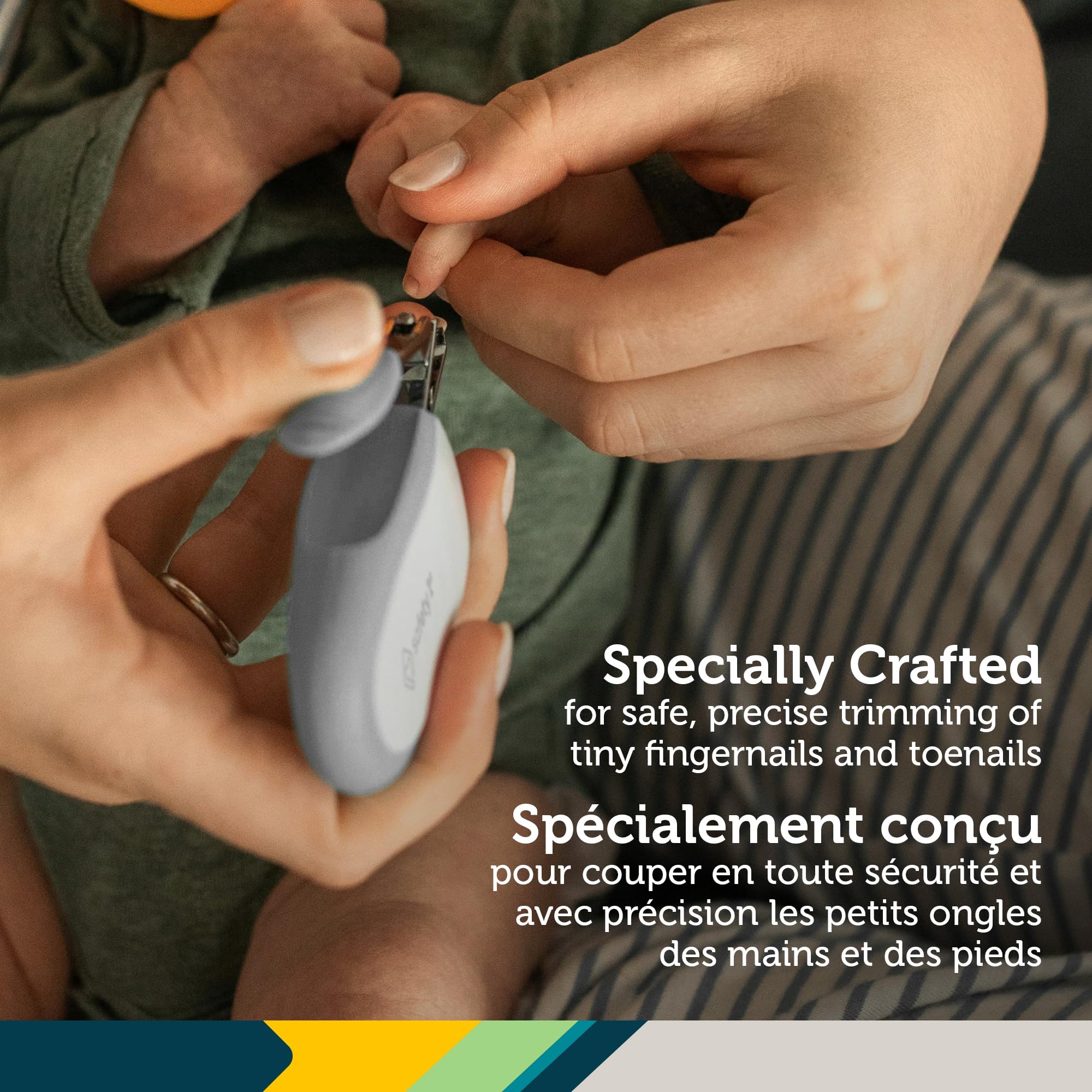 Safety 1st Steady Grip Infant Nail Clipper (Colors May Vary)