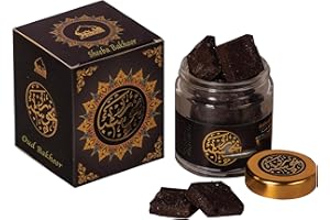 Bakhoor Sheeba, Yemeni Bakhoor by Dukhni | Arabic Oudh Incense | 40 gram jar | Handmade with Traditional Recipe |Uplifting Woody Blend |for Prayer Time |to Relax & Meditate | Eid Ramadan Gift