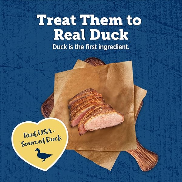 BLUE BUFFALO TRUE CHEWS NATURAL CHEWY CAT TREATS, MADE IN THE USA, DUCK RECIPE, 3-OZ RESEALABLE BAG