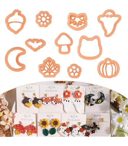 ORIGACH Lot De 17 Emporte-pièces En Argile Polymère Forêt | WhichOne