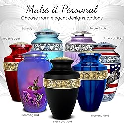AmericUrn Set of 4 Funeral & Cremation Urn for