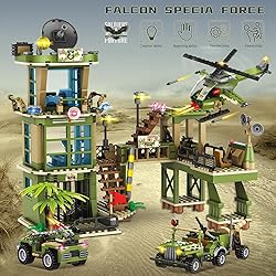 City Military Base Building Block, Compatible with