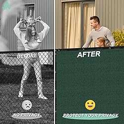 SunnyRoyal 8' x 117' Green Privacy Fence Screen