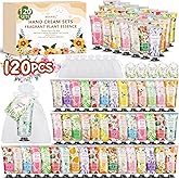 120 Pack Hand Cream Gift Set For Women, Mini Hand Lotion Travel Size in Bulk for Dry Cracked Hands, Graduation Gifts, Teacher Appreciation Gifts, Thanksgiving gift, Bridesmaid Gift,Party Favors