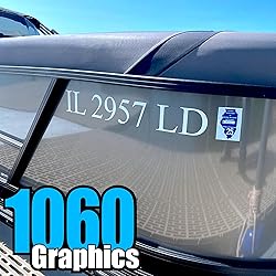 Custom Boat Registration Numbers & Letters
