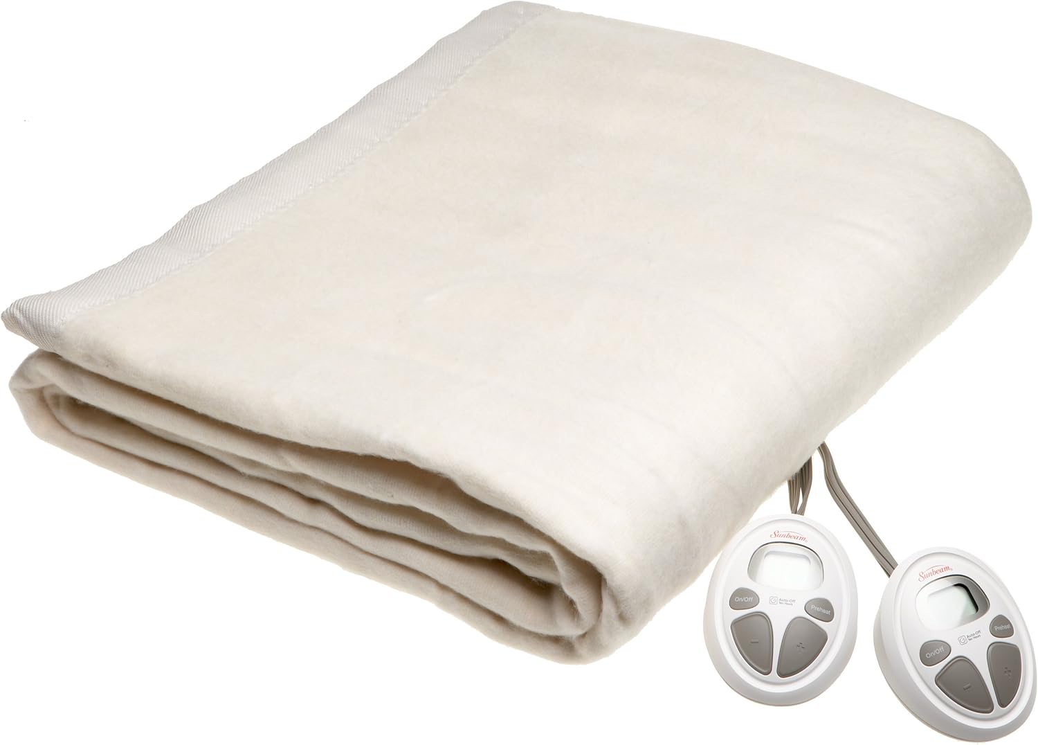 Sunbeam Imperial Nights ComfortSet Digital Controller Heated Electric Queen Blanket