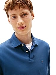 Tommy Hilfiger Men's Long Sleeve Polo Shirts in