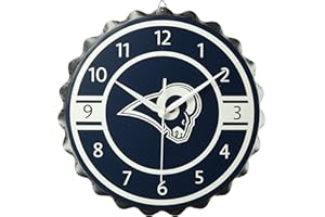 FOCO NFL Unisex Bottlecap Clock