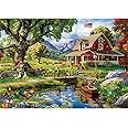 1000 Piece Puzzle for Adults - Country Clubhouse Puzzle for Adults Children - Recycled Paper Jigsaw Puzzle 1000 Pieces - Fun and Challenging Family Game Great Gift Idea, 28 * 20 in
