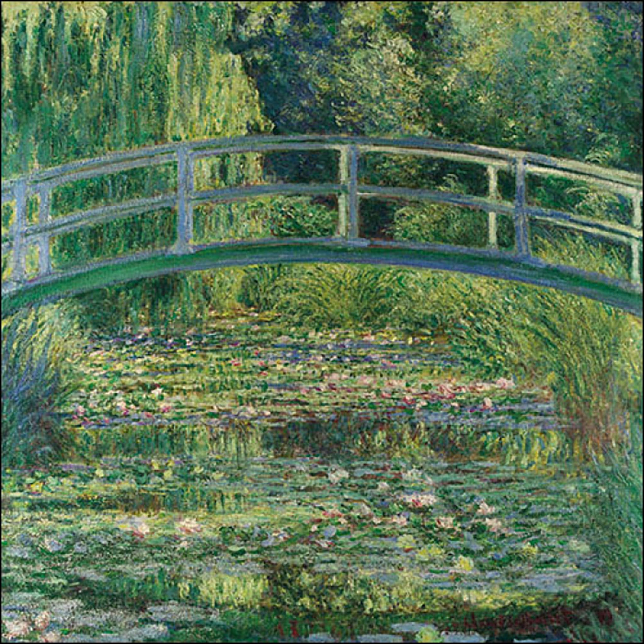Ambiente Luncheon / Party Napkins 33 x 33 cm Monet - The Water-Lily Pond