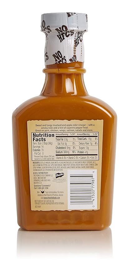 Cattlemen S Carolina Tangy Gold Barbecue Sauce