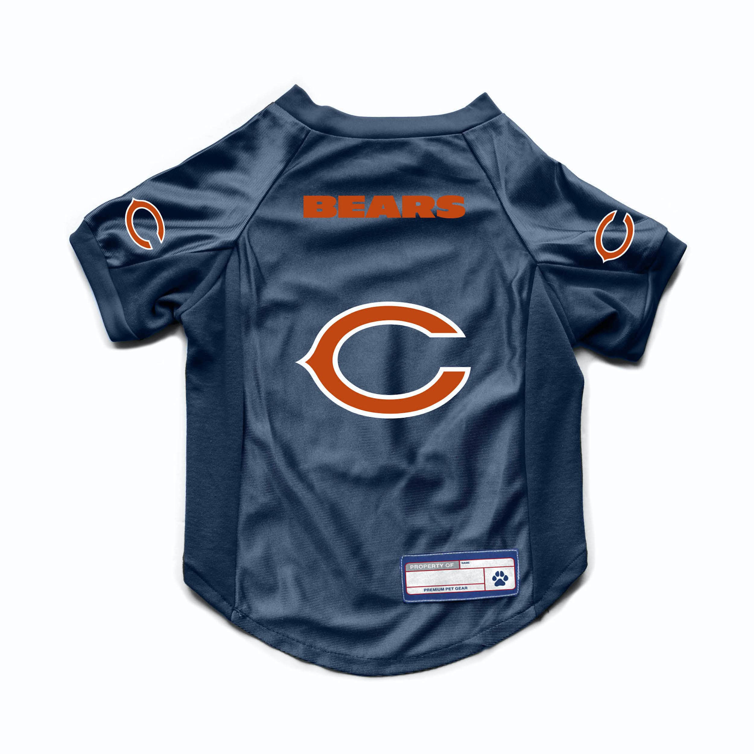 Littlearth Chicago Bears NFL Stretch Pet Jerseys