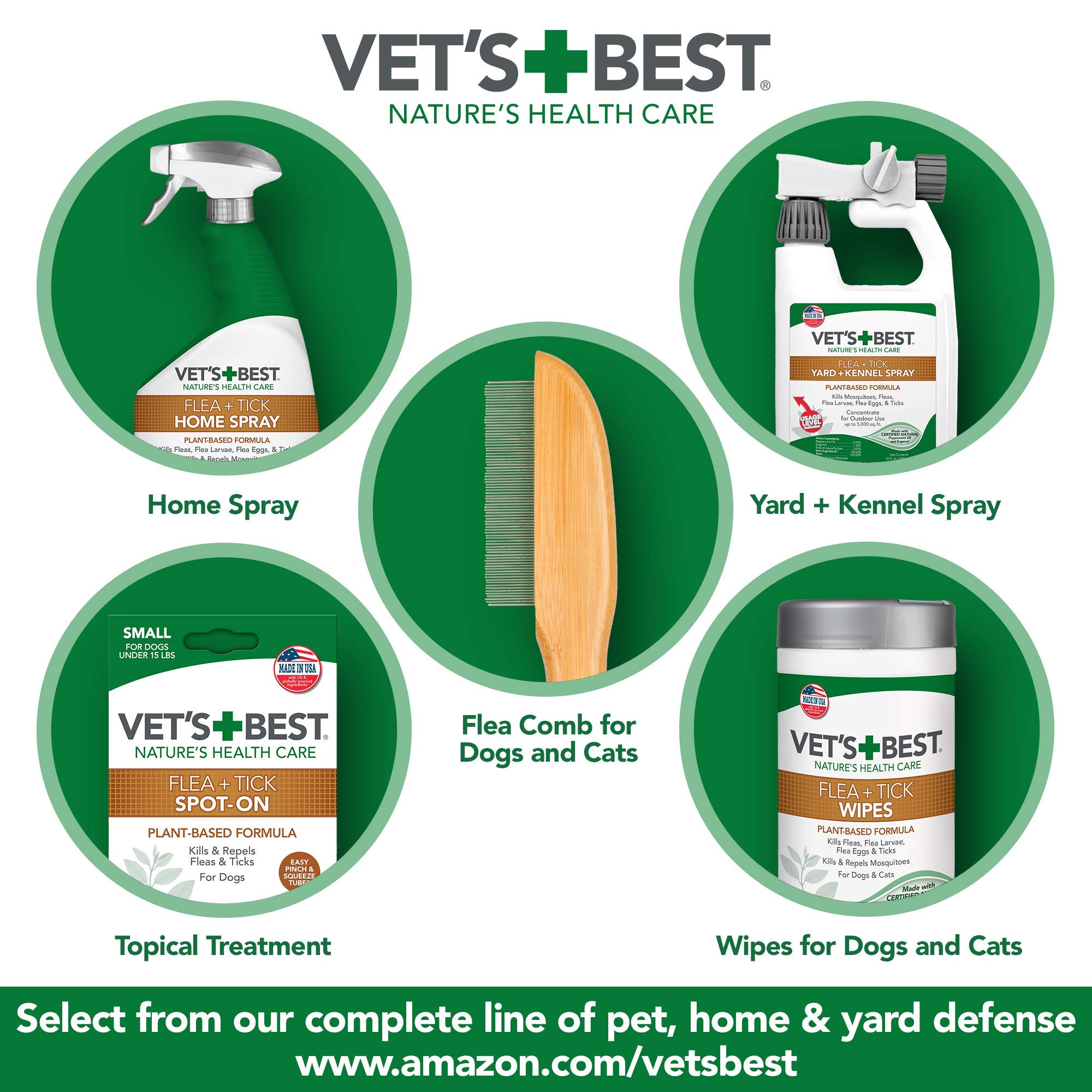 Vet’s Best Flea and Tick Advanced Strength Dog Shampoo Flea Treatment