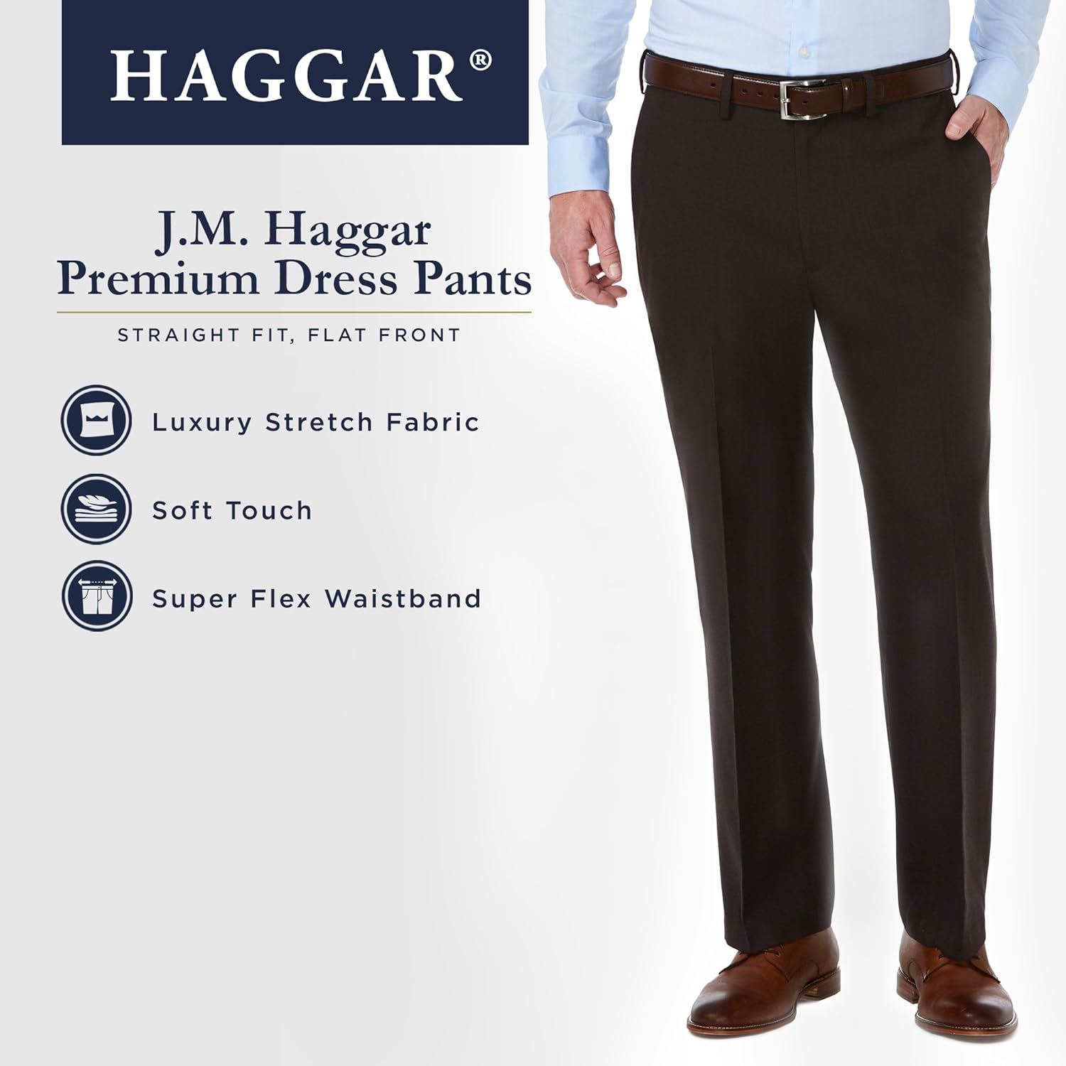 jm haggar slim fit dress pants