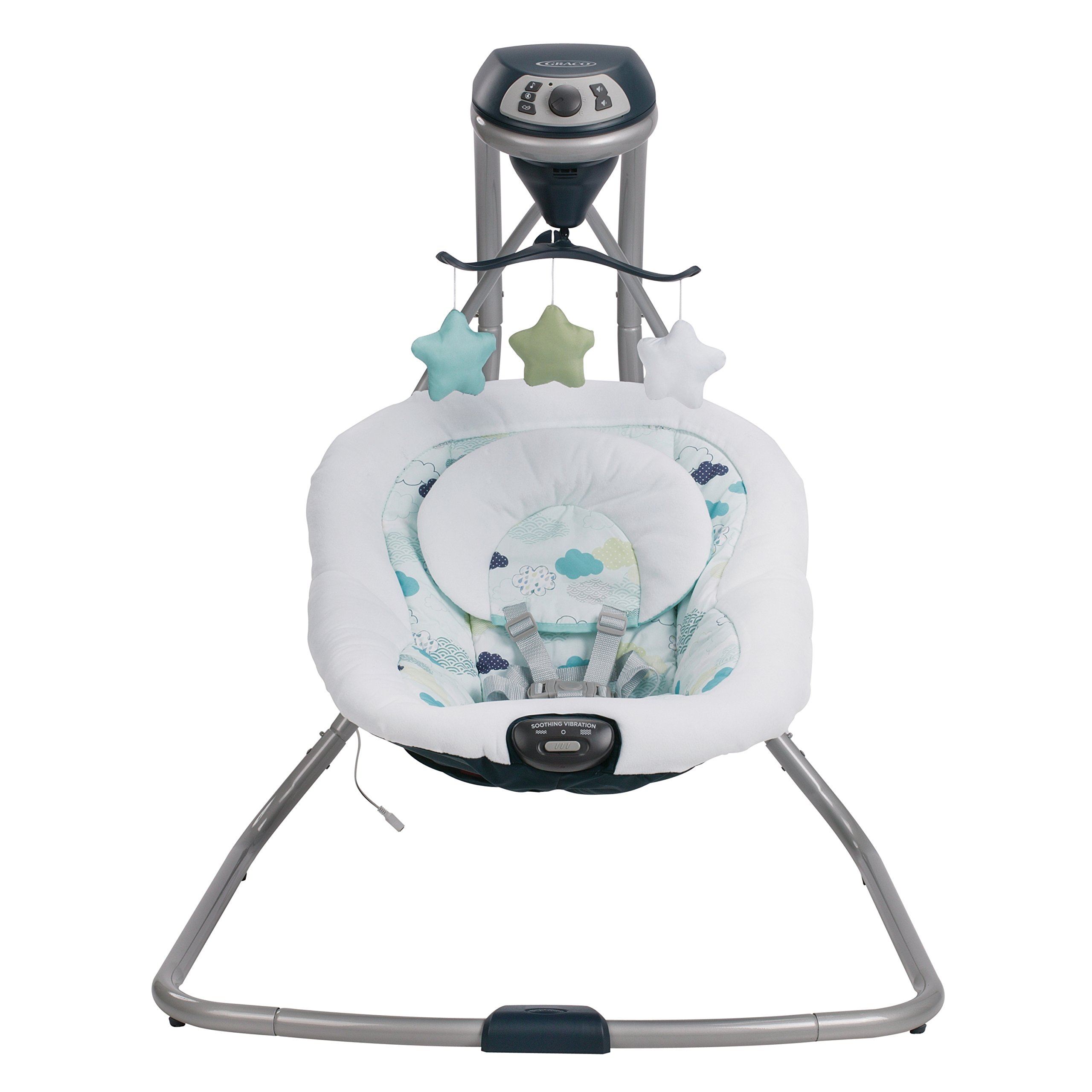 Graco Simple Sway Baby Swing 2 Speed Vibration, Stratus Buy Online