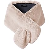 caracilia faux fur shawl
