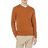 Amazon Essentials Men's V-Neck Pullover Sweater (Available in Big & Tall)