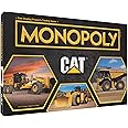 Monopoly Caterpillar | Play as Hard Hat, Tool Bag Work Boot & More | Officially Licensed and Collectible Monopoly Game Based On Caterpillar Company for 2-6 Players