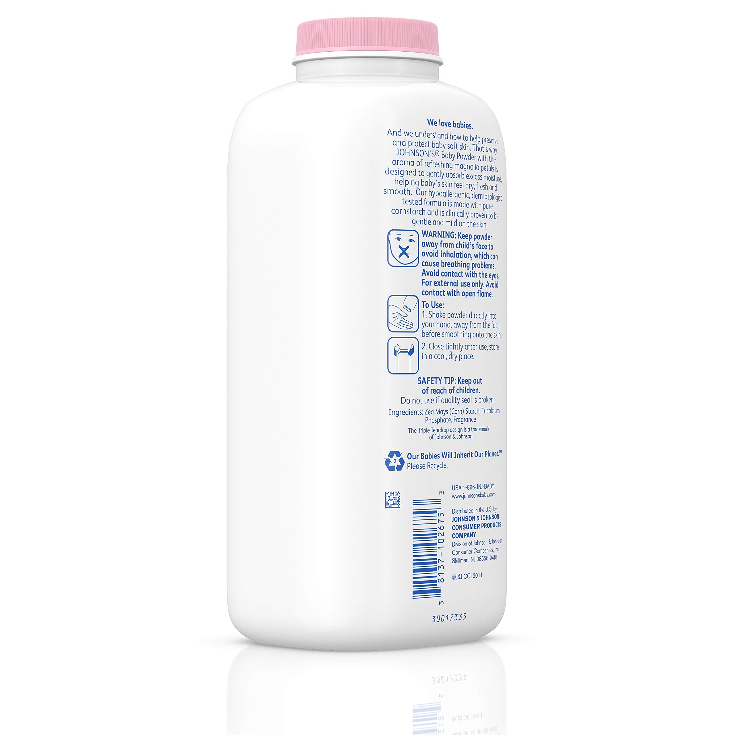 johnson's baby powder magnolia petals