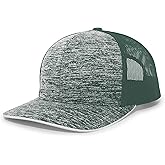 Pacific Headwear Unisex-Adult Aggressive Heather Trucker Snapback Cap