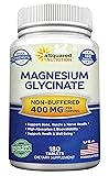 aSquared Nutrition Magnesium Glycinate 400mg - 180