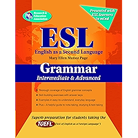 ESL Intermediate/Advanced Grammar (English as a Second Language Series) book cover