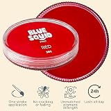 Blue Squid Classic Red Face Paint 30g Professional Water Based Cake view 4