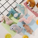 FANTESI 6 Pcs Cat Toys Kitten Chew Teeth Cleaning Plush Catnip Boredom Relief view 4