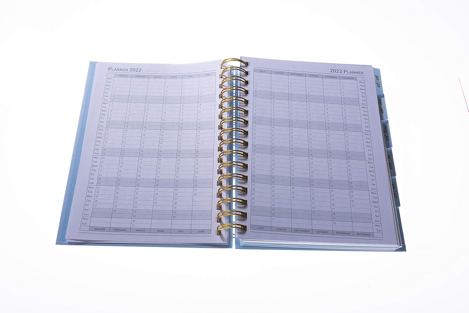 Collins Scandi A5 Day To Page 2021/22 Mid Year Diary - Pink - Image 4