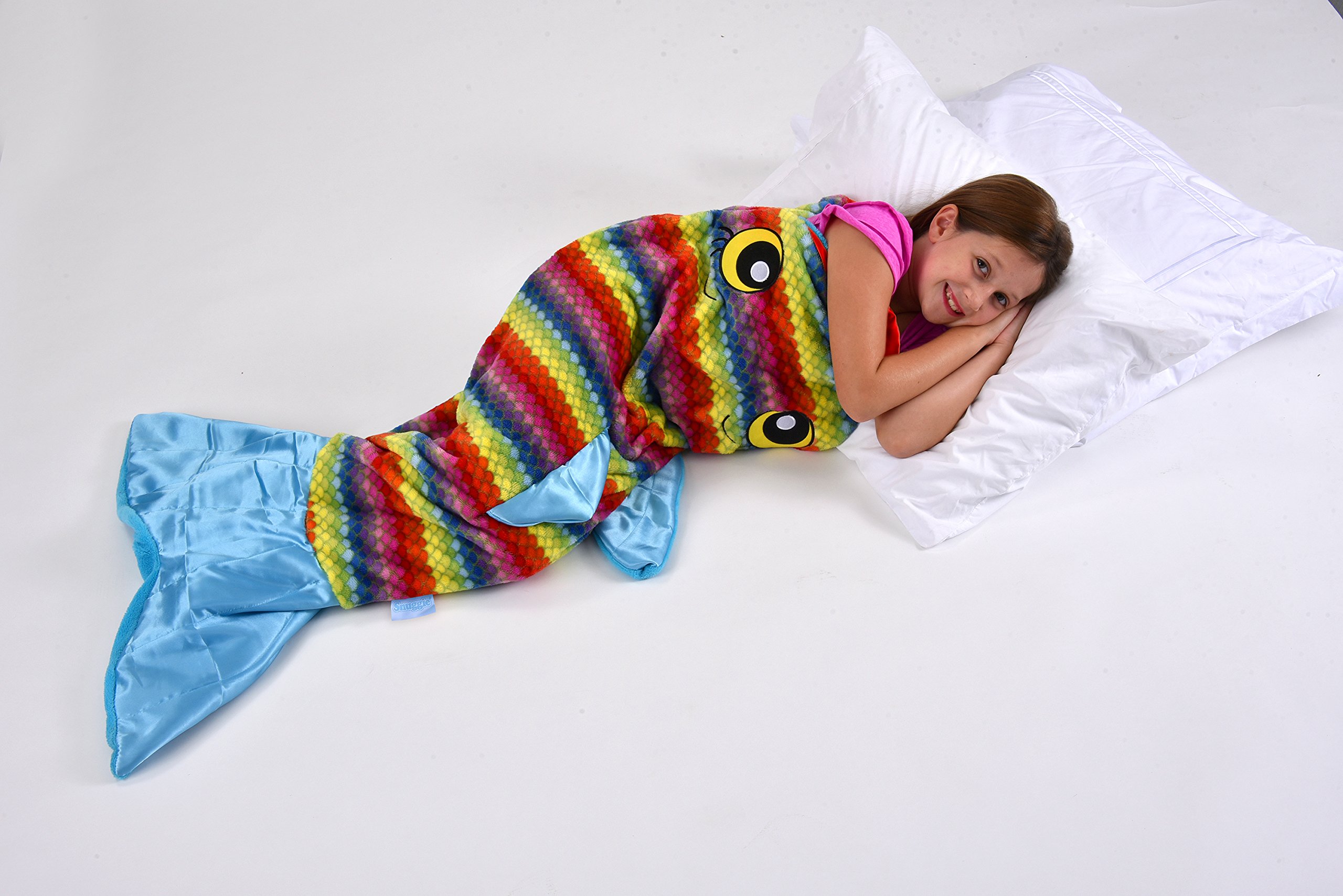 Snuggie Tails Rainbow Fish Blanket For Kids 740275047361 eBay