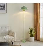 Kariosid Mushroom Floor Lamp,59in Modern Cream Style Led Floor Light - View #4
