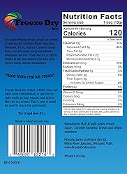 Moonix Freeze Dried Ice Cream. 5ct