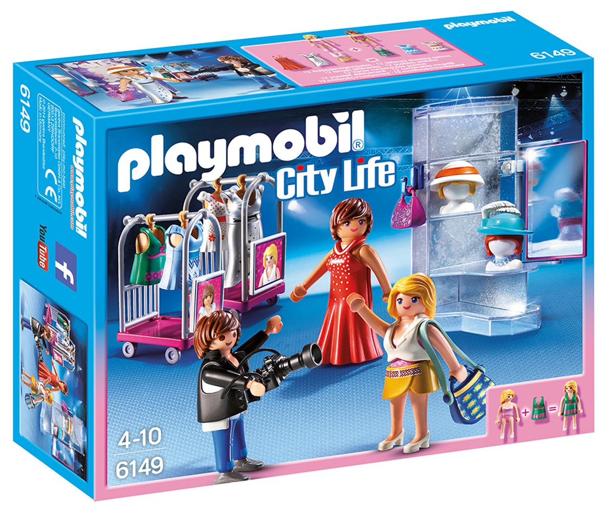 Playmobil Playset with Fashion Photoshoot, Includes 2 Models, Interchangeable Outfits and Accessories, Unisex Toy for Kids, Small (a450d7c5-dbef-4c36-9132-48178c90052e)