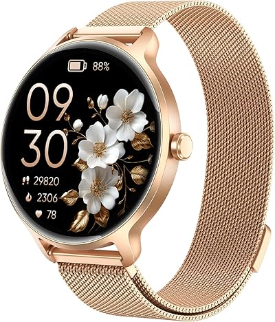 Smartwatch Damen Rund, 1.27\