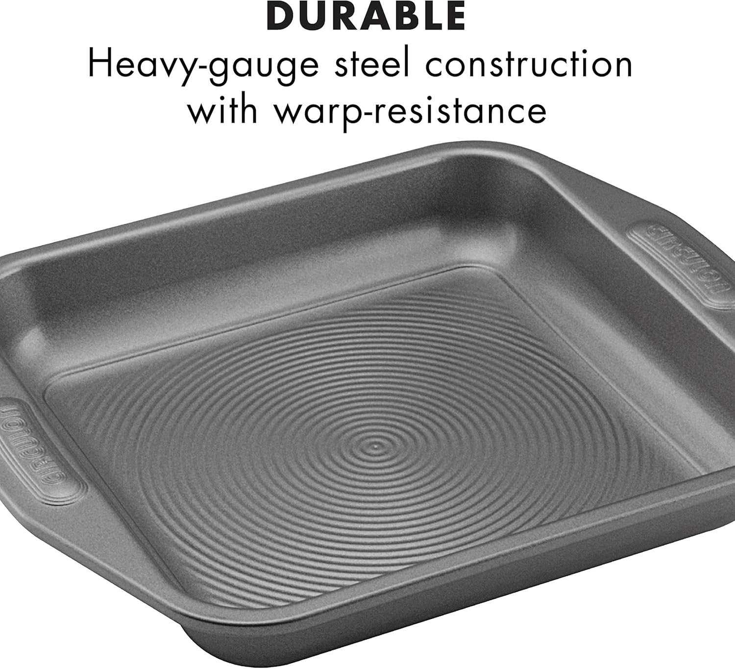 Circulon Total Nonstick Bakeware Set with Nonstick Bread Pan, Cookie Sheet, Baking Pan, Baking Sheet, Cake Pan and Muffin/Cupcake Pan - 10 Piece, Gray: Kitchen & Dining