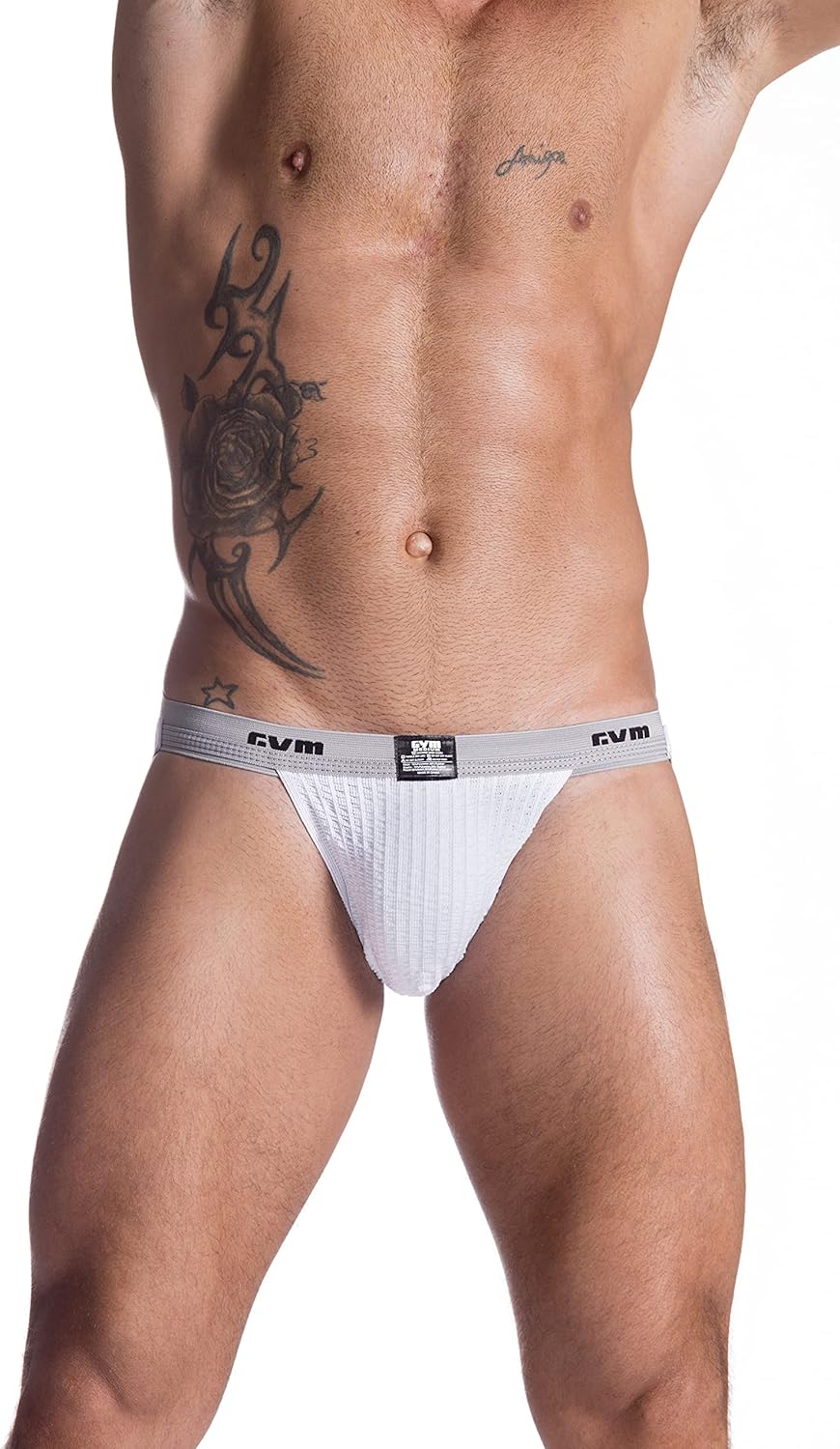 Gym 1" Waistband Swim/Run Jockstrap at  Men’s Clothing store