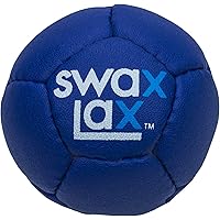 SWAX LAX Lacrosse Training Ball - Same Size & Weight as Regulation Lacrosse Ball but Soft - Indoor Outdoor Practice Ball with