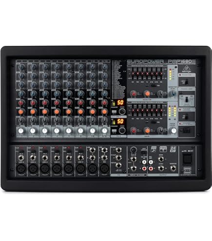 Amazon.com: Behringer Europower PMP6000 1600-Watt 20-Channel