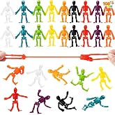 JOYIN 108 PCS Halloween Stretchy Skeletons, Halloween Sticky Hands Toys Bulk for Halloween Party Favors Decorations, Kids Student School Classroom Favors, Carnival Game Prizes, Goodie Bag Fillers