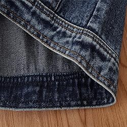 IMEKIS Toddler Baby Denim Jackets Button Down Jeans